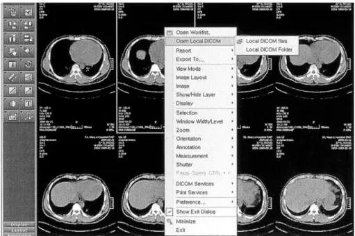 Fig. 6. Web PACS Image Viewer 세부 기능