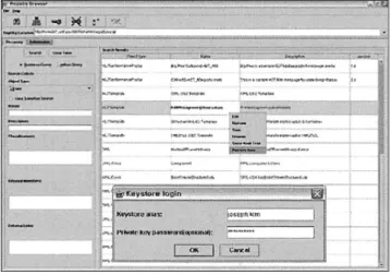 그림 5. client를 통해 registry정보를 확인하는 결과 화면
