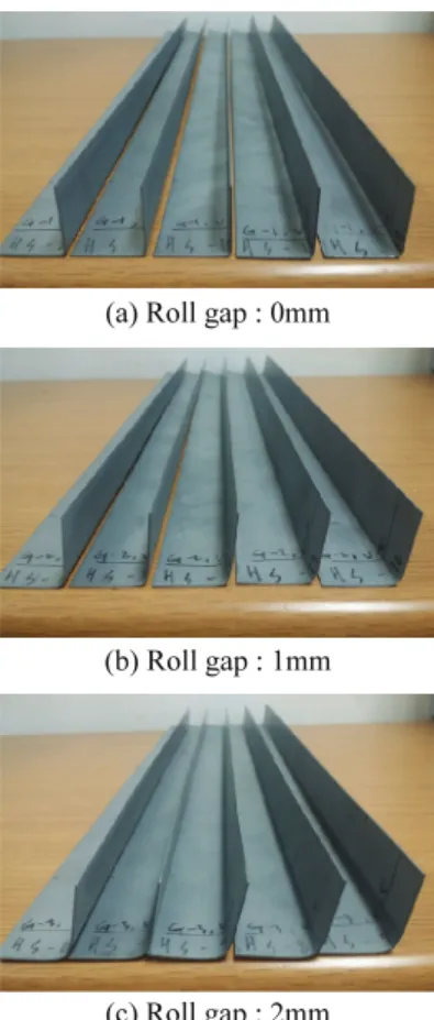 Fig. 10  Results of forming sheet according to various  velocity 