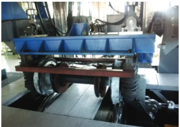 Fig. 2 Endurance test by roller rig tester 