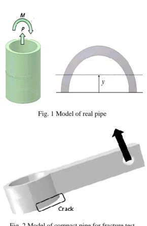Fig. 1 Model of real pipe 