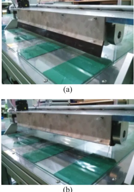 Table 3 Experimental results according to the materials  Materials Cleaning status 