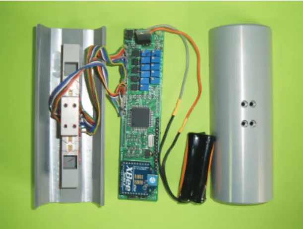 Fig. 6 Manufactured force/moment measuring device 