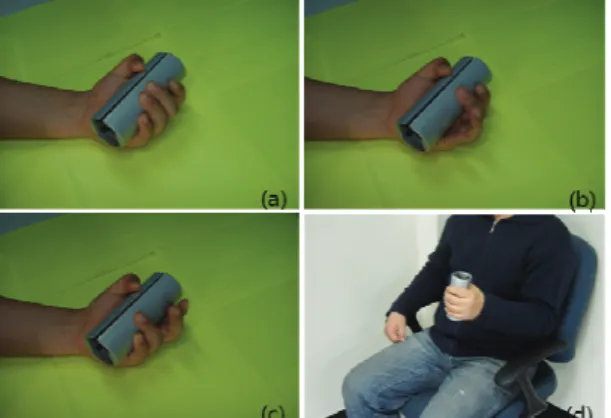Table 3 Characteristic test results of all fingers force of  right hand and left hand 