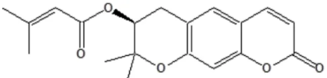 Fig. 1. Chemical structure of decursin.
