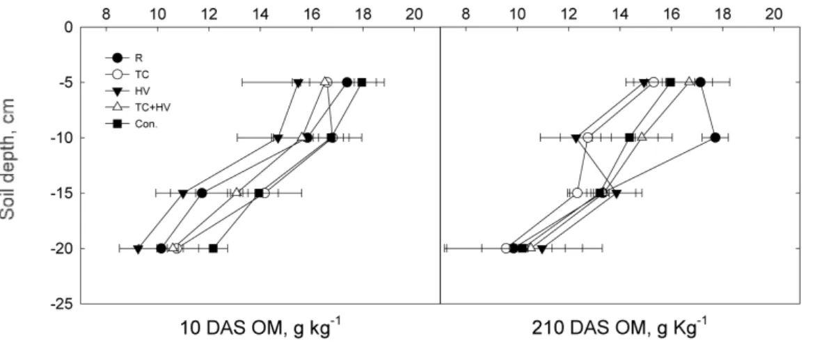 Fig. 1. Carbon accumulation patterns of the selected green manure crops in paddy soil