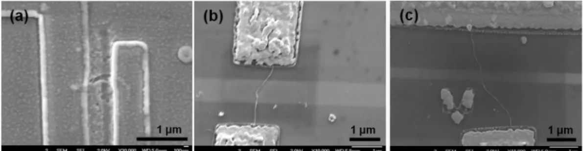 Fig. 3 은 각각의 조건에 따라 RIE 처리한 후 copolymer/