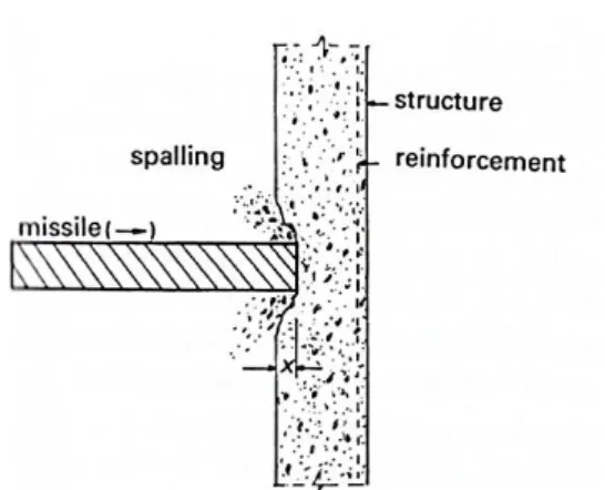 Fig. 8 Penetration depth(Bangash, 1993)C와  p는  강재에  일반적으로  사용되는  값인  40과  5로  각각 