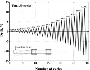 Fig. 6 Loading protocol
