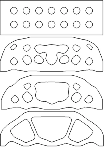 Fig. 7 Corresponding Zero Level Sets