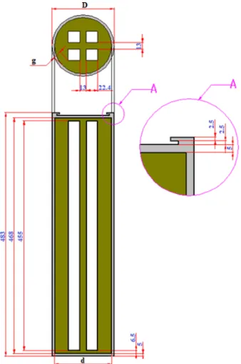 Table 1 Material property values of composing parts