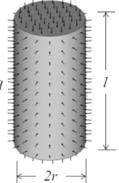 Fig. 1 Straight shell cylindrical pressure hull with end  caps under uniform external pressure