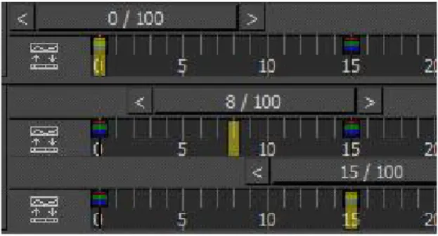 Fig.  8.  Creating  the  movement  by  interpolation
