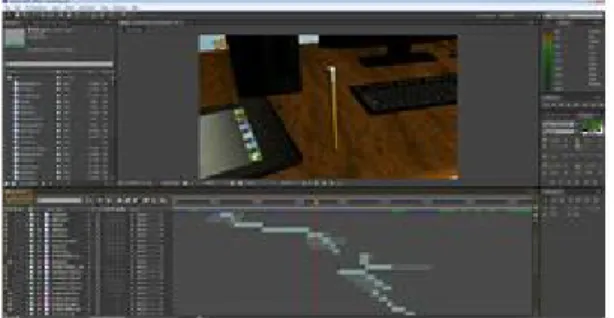 Fig.  16.  After  Effects  work  screen 