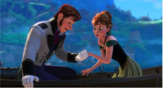 그림  5.  <겨울왕국>의  위즐턴  공작 Fig.  5.  Duke  of  Weselton  in  Frozen