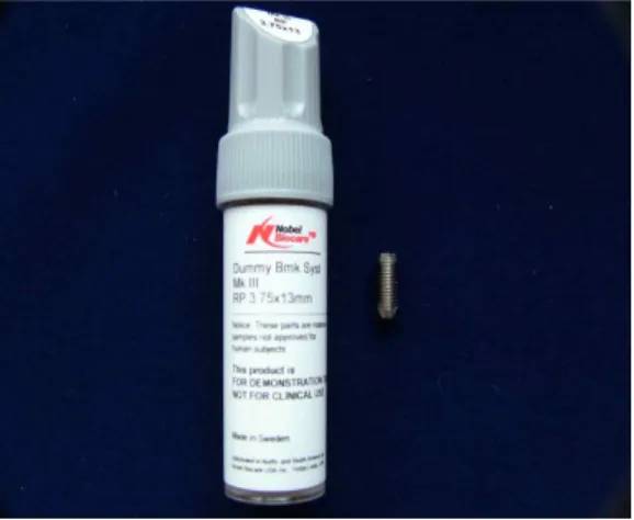 Fig. 1. Three types of magnetic attachment in this experiment (MAGFIT-IP-BFN30/