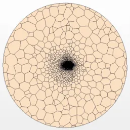 Fig. 2 Polyhedral+prism layer mesh