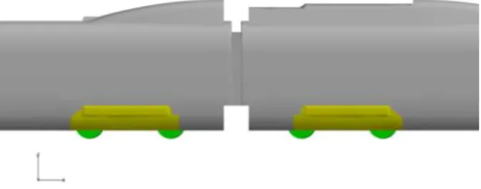 Fig. 5 Shape of bogie side fairing (case03: full-bogie fairing)