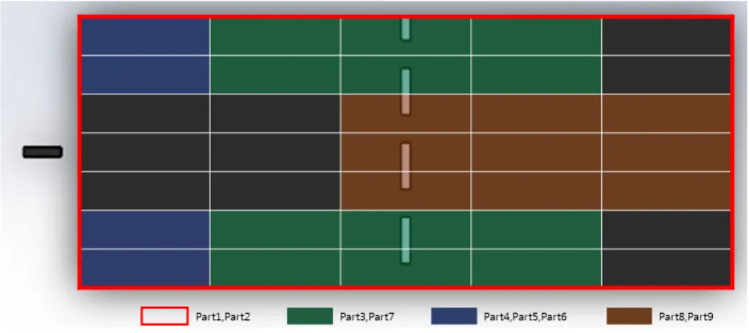 Fig. 9. Curve design of freeform reflector using fitted curve function.