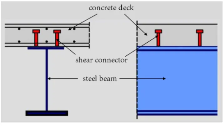 Fig. 1. Typical composite girder