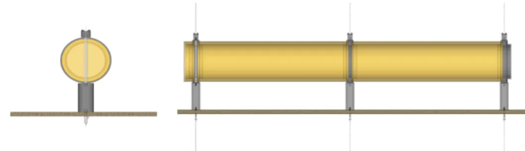 Fig. 3. The Conceptual Figure of One Way Hollow Core Materials