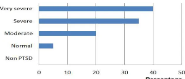 Fig. 3. Accident impact of rural residents after disaster experience1