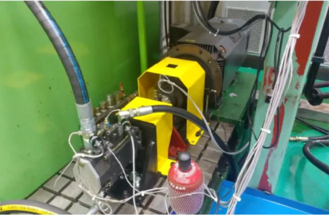 Fig. 6 Vibration  test  of  piston  pump