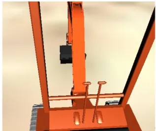 Fig.  7  The  coordinates  of  an  user's  head  and  the  3D  viewpoint