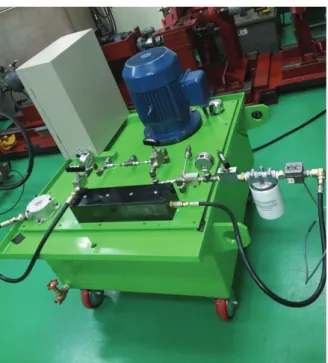 Fig.  6  Pressure  pulsation  in  the  experiment  under  various  mean  load  pressure(when  single  cylinder/piston  unit  in  Fig