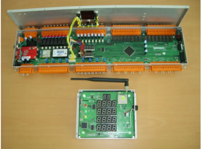 Fig.  4  Prototype  assembly  state  of  RTU  and  MCU