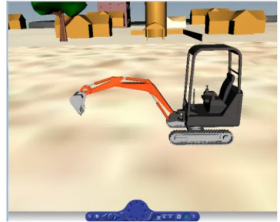 Fig.  1  Structure  of  virtual  excavator