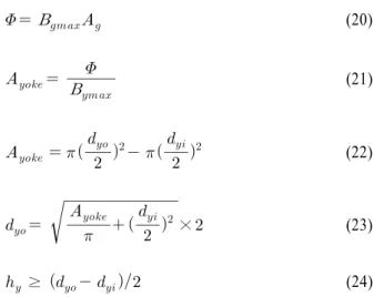 Fig. 4 Cross  sectional  drawing  of  the  voice  coil  linear  force  motor  in  design