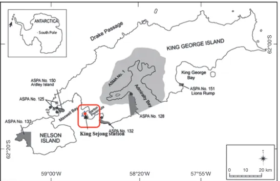 Fig. 1. Map of study site.