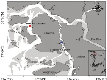 Fig. 1. A map showing the sampling area.