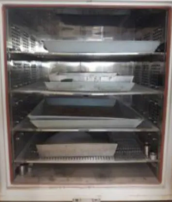 Table 2. Vacuum Oven Drying Test Condition Quantity of specimen KLS-1 15 g Temperature rise speed 10 °C/min
