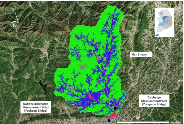 Fig. 1. Study Area (Yecheon Water Intake Facilities)