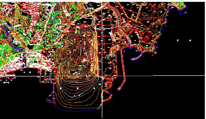 Fig. 3. Digital Topographic Maps of Study Area