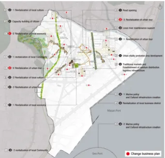 Fig. 3. Project Master Plan (Changwon Urban Regeneration Center,  2017)