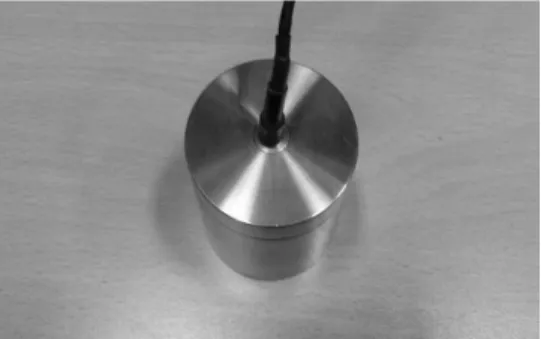 Fig. 2. Schmidt Hammer with a Waterproof Case Fig. 4. Details of Waterproof Case for Ultrasonic Sensor