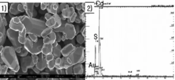 Fig. 3. Systematic diagram (left) of AlO x  template and vacuum coater (right) for the CdS  nano-structure fabrication.