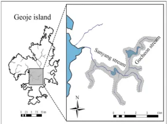 Fig. 4.  The map describing the recommending protected area of  the O. obscura.