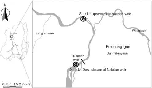 Fig. 1. Surveyed sites.