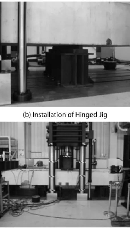 Fig. 3. Installation Process of Test Slab