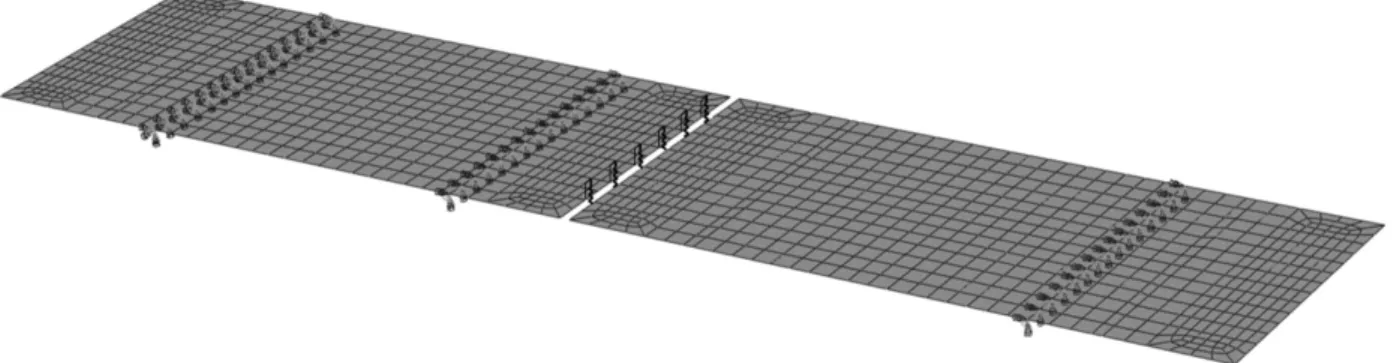 Fig. 5. Concepts of Modeling(Version 6.71)를 사용하여 해석을 수행하였다. 콘크리트 슬래브는 