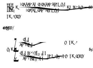 Fig. 2. Coordinates to express ship wave pattern 선박을  기준으로  항주파의  파형을  보면  시간에  지나도  변하지 않으므로(stationary)  다음과  같은  관계식을  얻을  수  있다.  cos   (4)위 식을 파랑의  선형분산관계식에 대입하면 다음과 같은  항주파의 분산관계식을  얻을  수  있다.  costanh  (5)이  식은  심해에서  다음과  같이  된다.