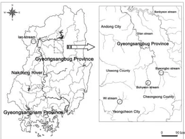 Fig. 1. Map showing the study area. 