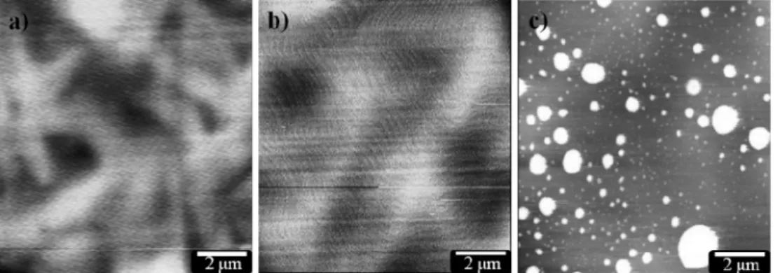 Fig. 6 은  버퍼  종류  별로  완성된 GaN 박막의  표면  상 태를 AFM Image로  분석한  것이다.  버퍼  종류별  단면 SEM Image 와  비교해  보면 CPSS Head부의 GaN grain 크기에  따라  표면 Roughness 값은  점점  감소하는  경향 성을  보인다