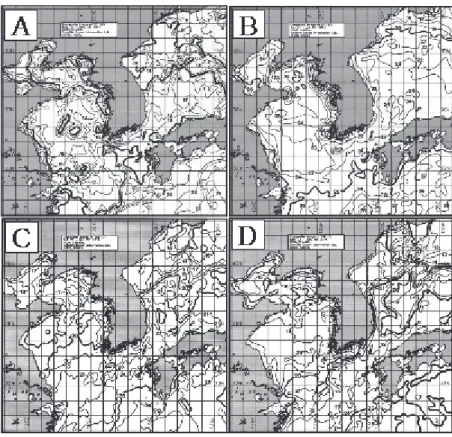 Fig. 4. Composite images of sea surface temperature (℃) in waters off Korea, from May to November 2014