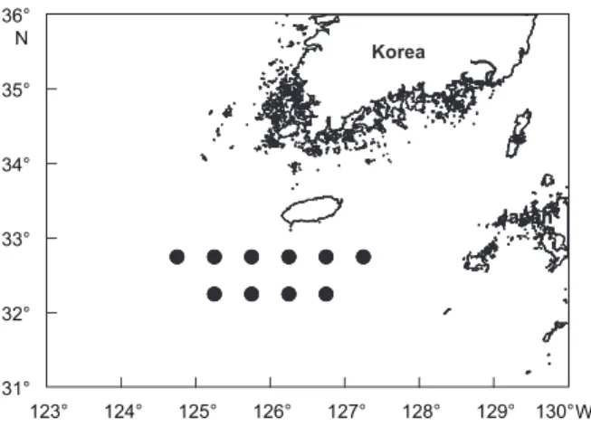Fig. 2. Sampling stations in the study area.