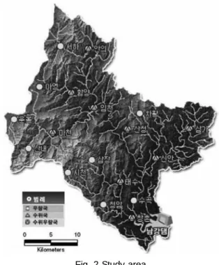 Fig. 2 Study area
